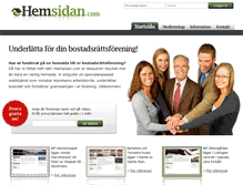 Tablet Screenshot of hemsidan.com